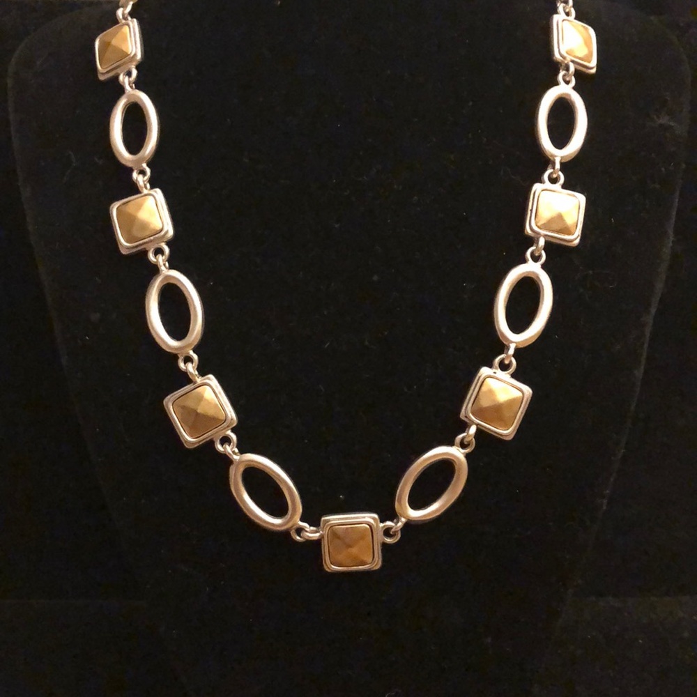 Retired Premier Design Gold and silver necklace